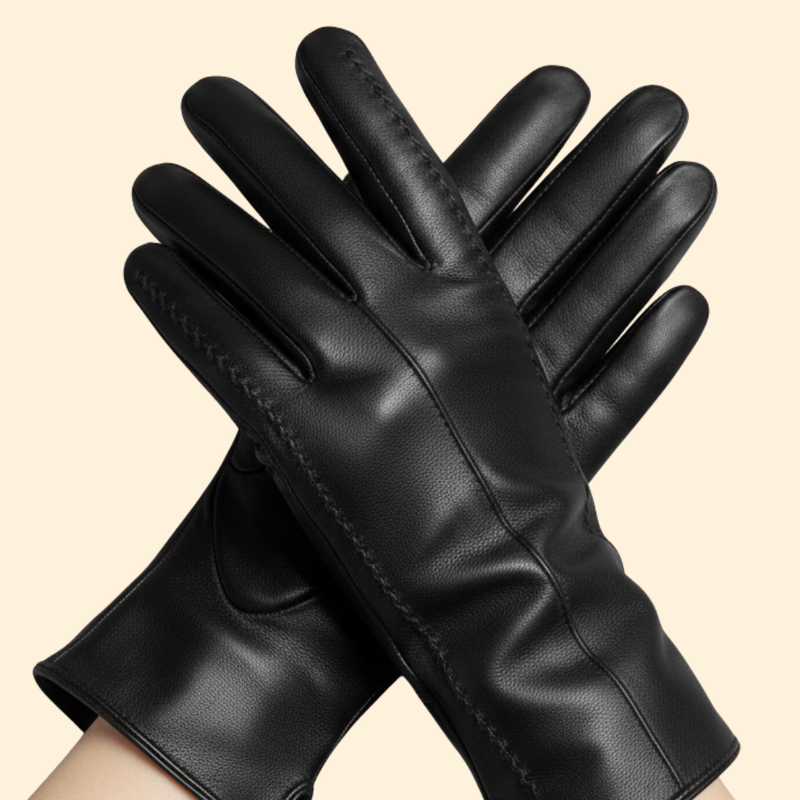 Women’s Leather Stitch Gloves