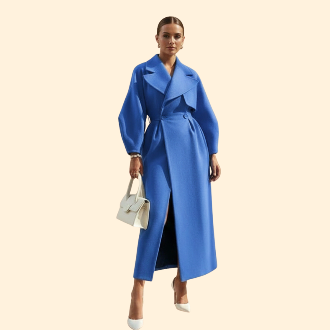 Women’s Long Trench Coat Sleek Line