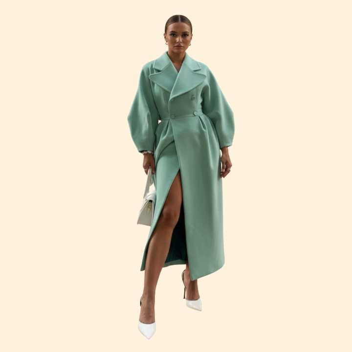 Women’s Long Trench Coat Sleek Line