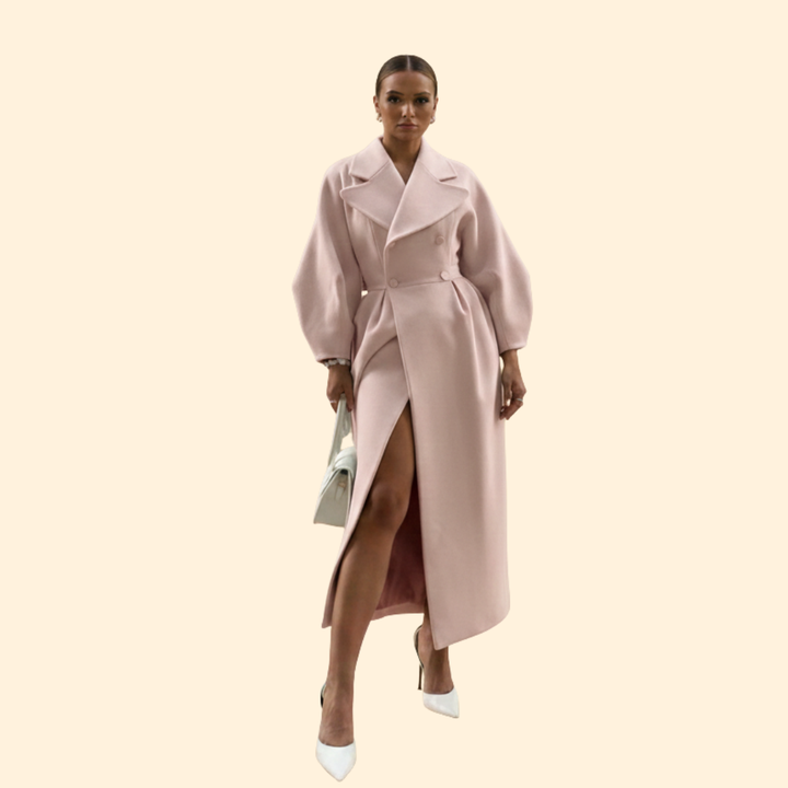 Women’s Long Trench Coat Sleek Line