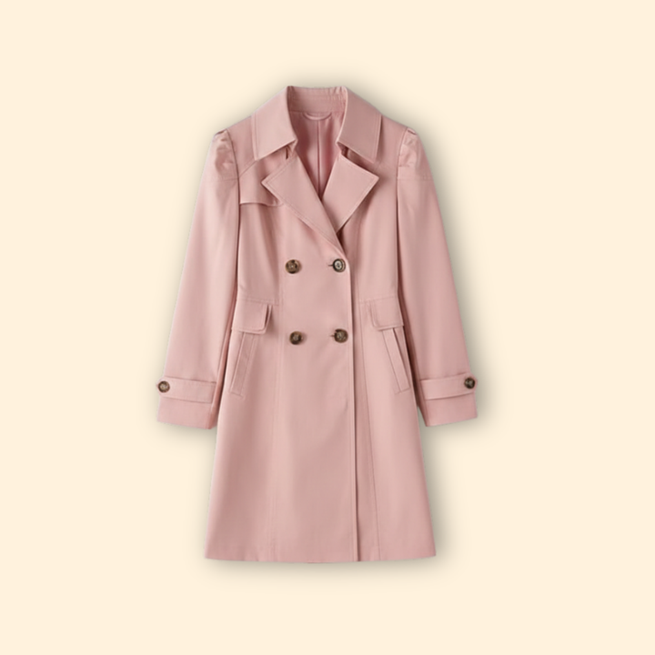 Women’s Long Trench Coat Tailored Form