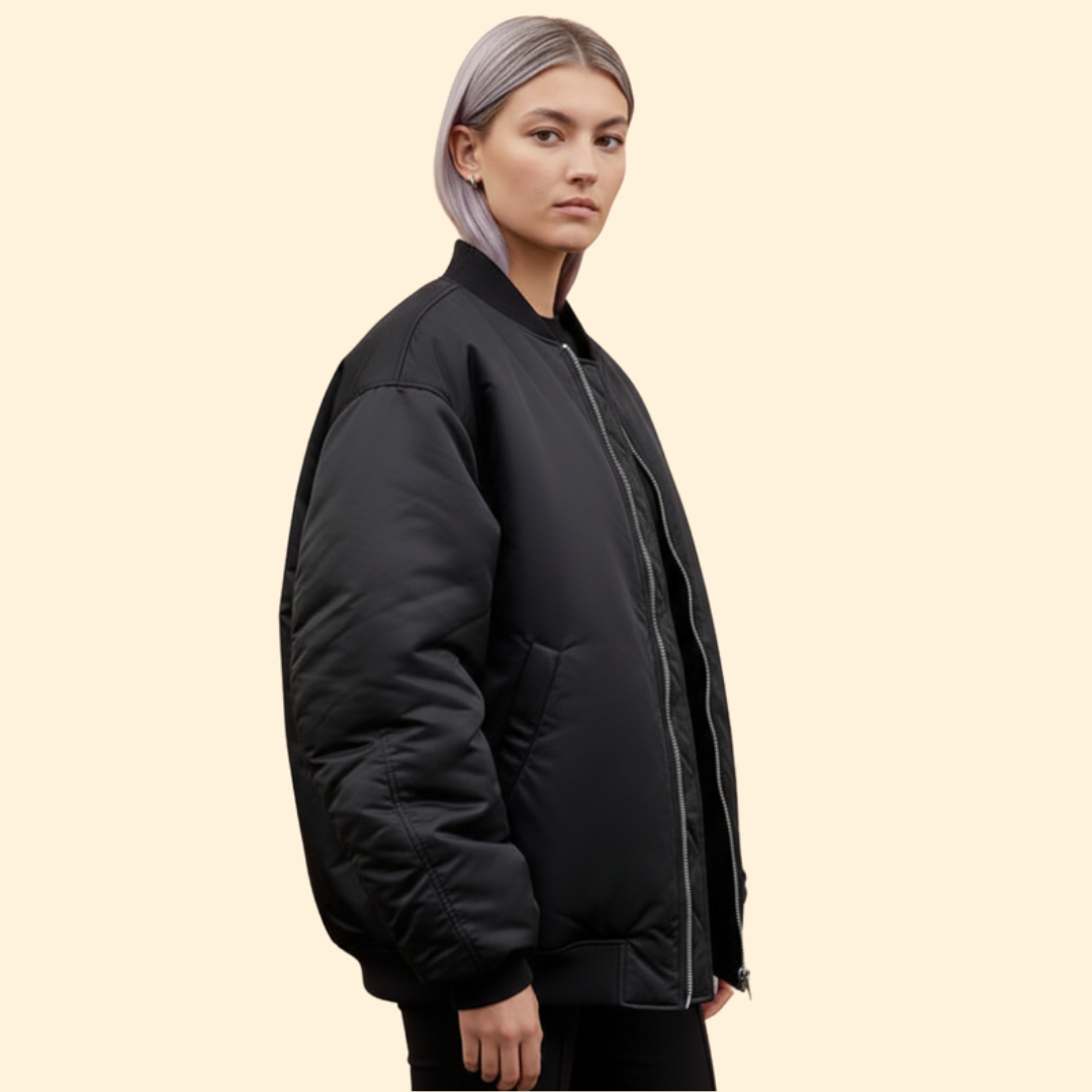 Women’s Oversized Bomber Jacket