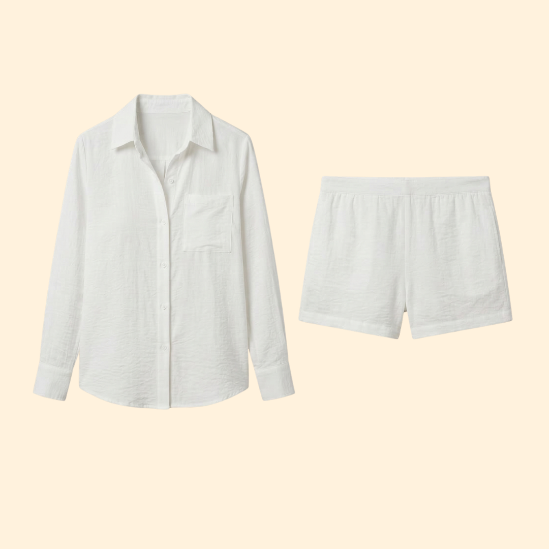 Women's Shirt & Shorts Set