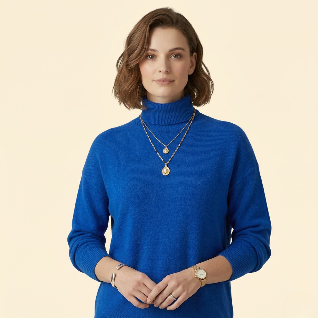 Women’s Soft High Neck Jumper