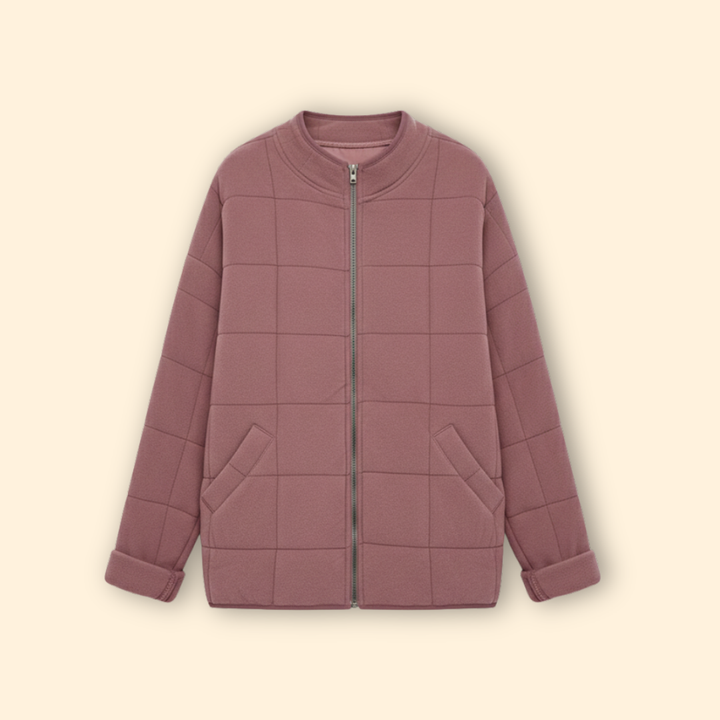 Women’s Stand Collar Quilted Jacket