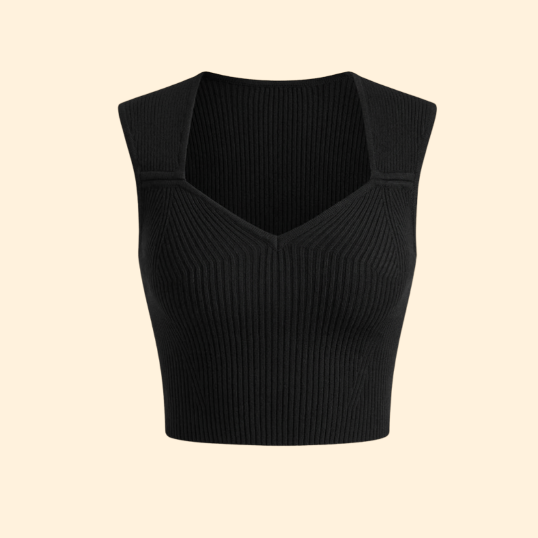 Women's Structured Crop Top