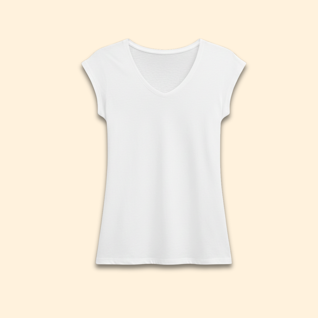 Women's Effortless V-neck Tee