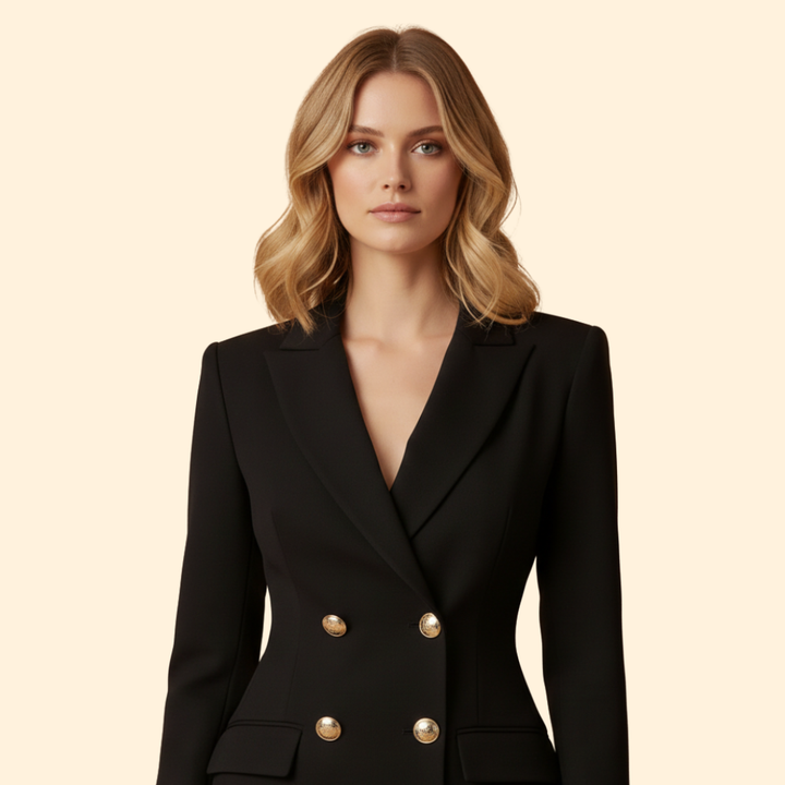 Women's Fitted Blazer Dress